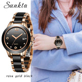 SUNKTA Rose Gold Women