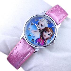 Snow Queen Princess Cartoon Watch