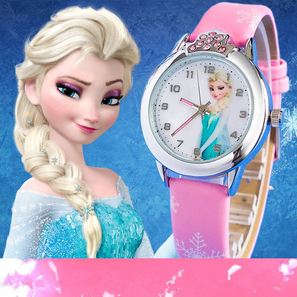 Elsa Anna Cartoon Watch
