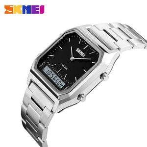 SKMEI Black-Stainless Men