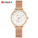 CURREN 9039Rose Gold Women