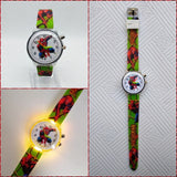 Flashing Spiderman Children Watch