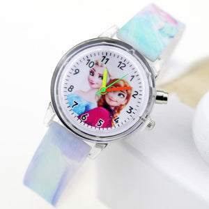 Children Watches Colorful Light