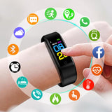 Resin Sport Bracelet Kids Smart Watch